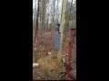 How to Install a new power pole by yourself and intro to my channel