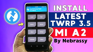 Install Latest TWRP 3.5 On Mi A2 by Nebrassy | FBE Decryption Supported