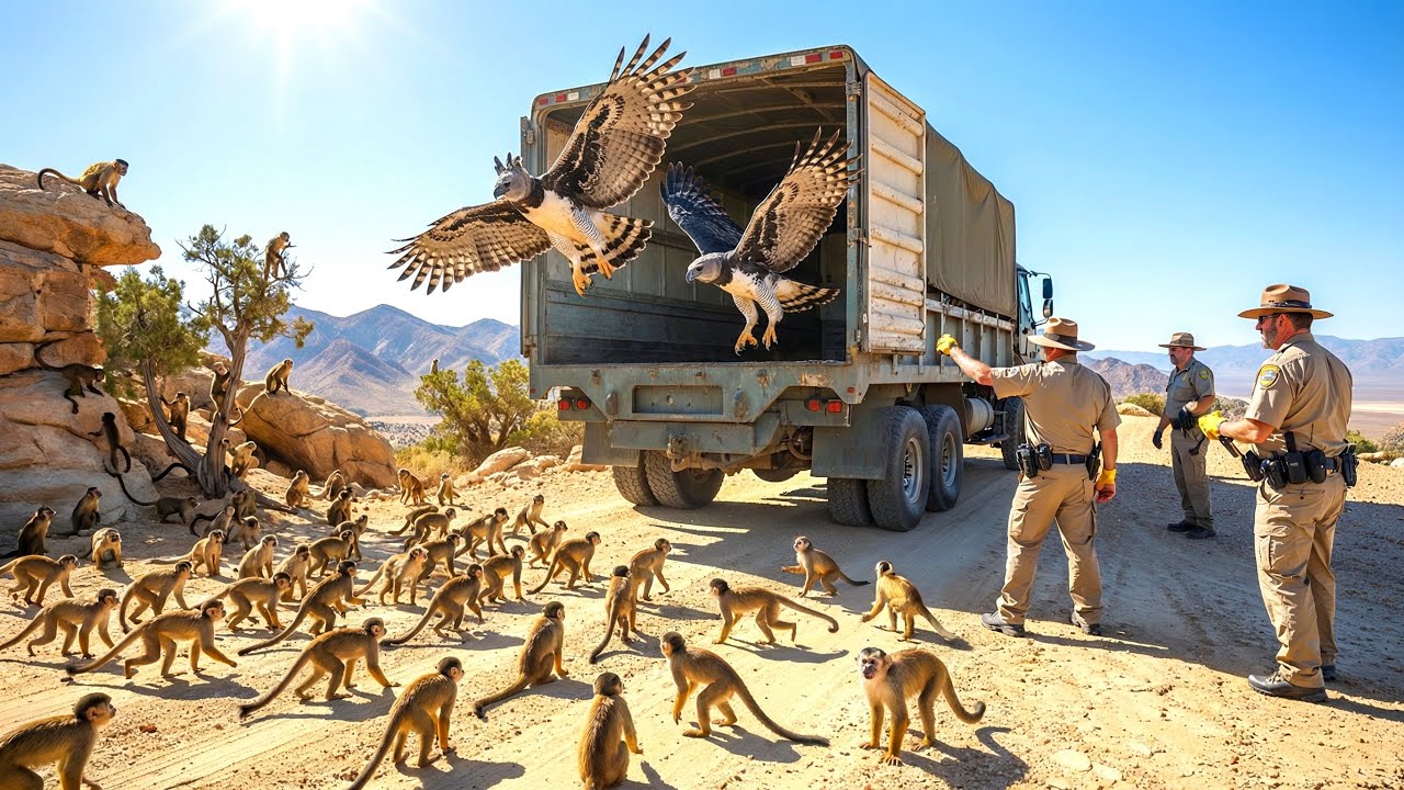 They Released TWO HARPY EAGLES on an Island FULL of Monkeys—No One Expected THIS RESULT