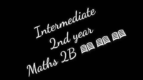 AP INTERMEDIATE 2ND YEAR MATHS 2B WEIGHTAGE