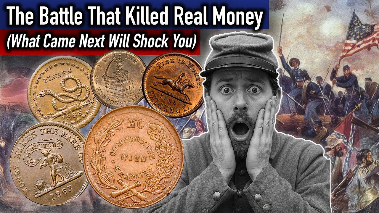 America Ran Out of Coins?! The Secret Money of the Civil War 💥 | Ep 2 – Today in Coin History