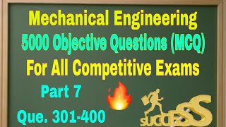 5000 Objective Questions of Mechanical Engineering ll Material Science ll Que 301-350 ll Video-7 screenshot 4