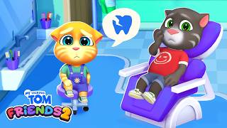 Ginger's Terrible Toothache 🦷💥 My Talking Tom Friends 2 Game Stories screenshot 1