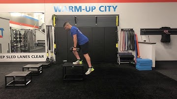 Matthew Ibrahim | DB High Box Step-Up w/ 5-Second Eccentric