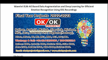 Wavelet ELM AE Based Data Augmentation and Deep Learning for Efficient Emotion Recognition Using EEG