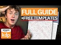 How to Make Word Search Books for Amazon KDP FULL 