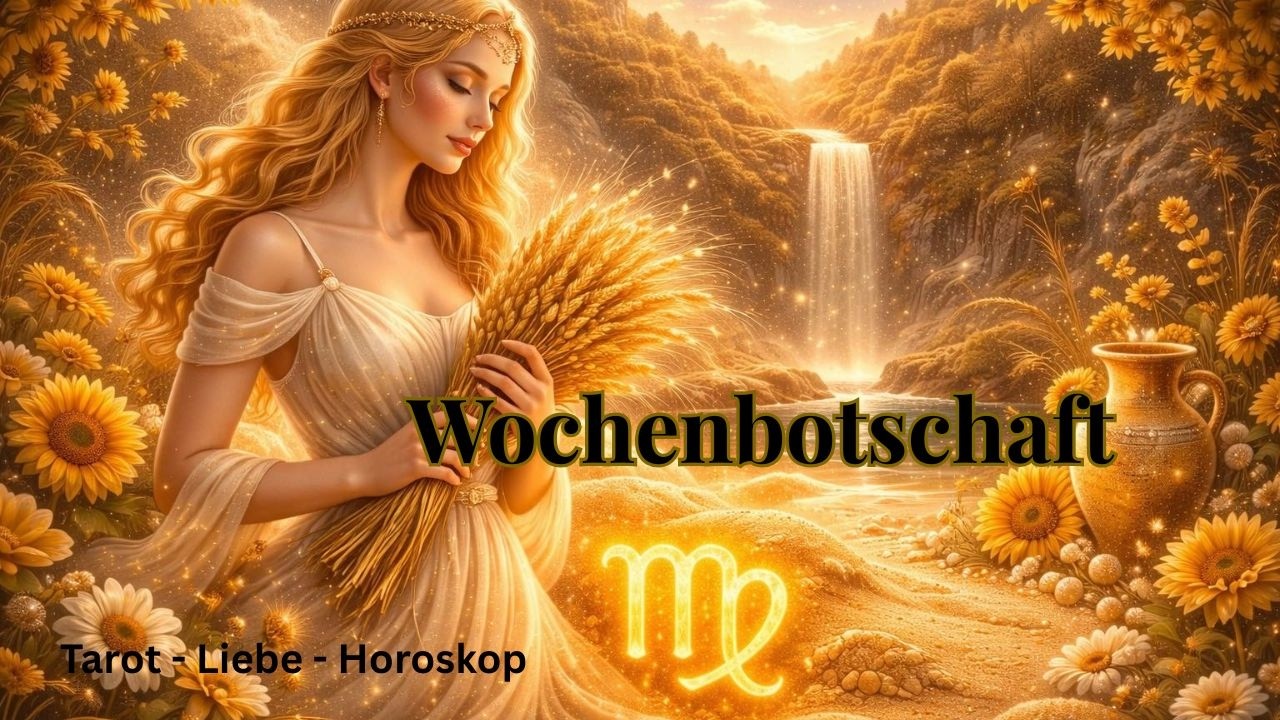 ♍💖Sternzeichen Jungfrau - Eine Versöhnung, ein neuer Weg - Wochenbotschaft❤♍