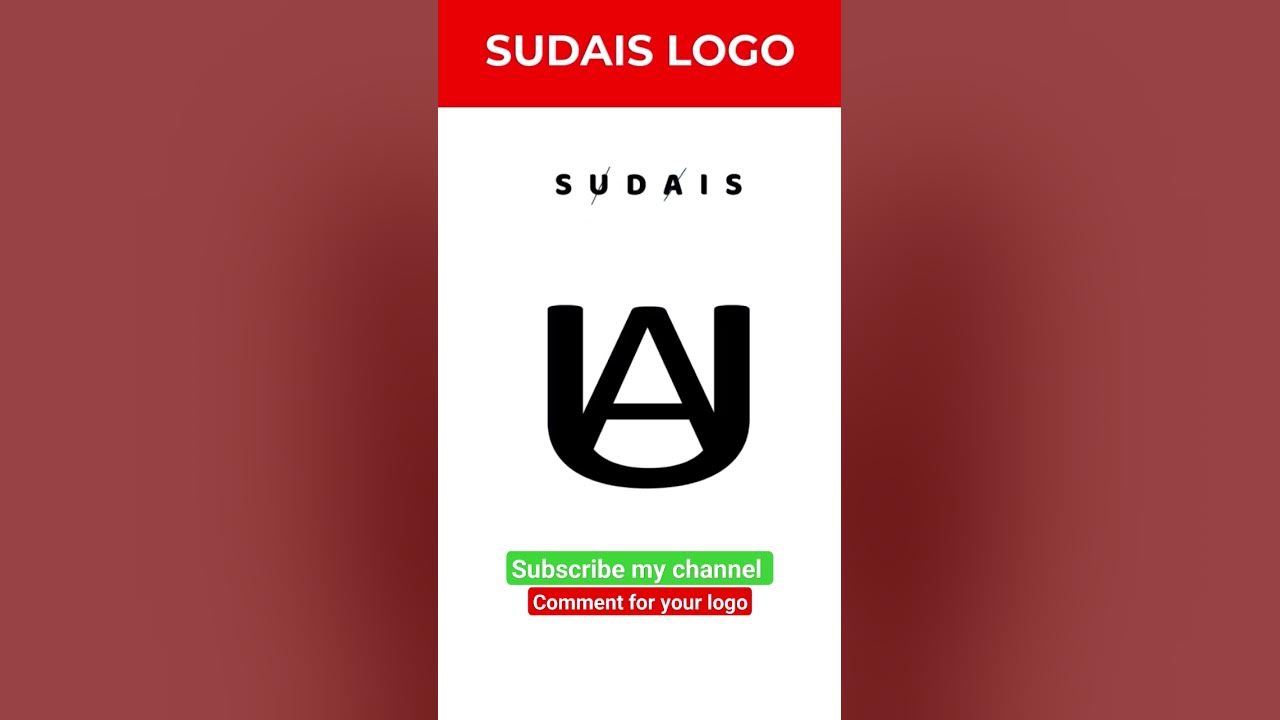 sudais-name-logo-design-youtube