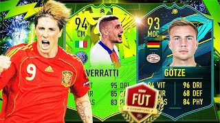 UN PLAISIR - NOTRE NOUVELLE EQUIPE FUT CHAMPIONS AVEC VERRATTI 94 ET GOTZE MOMENTS FIFA 21 0€ 158