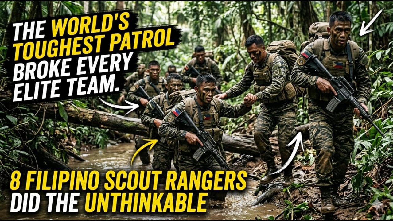 No one Survived This Patrol... Until 8 Filipino Rangers Did - YouTube