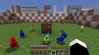 How to make the Parrots dance - Minecraft