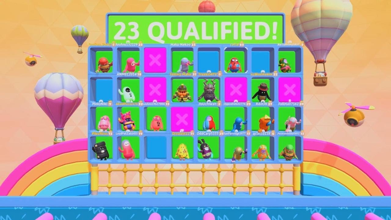 Fall Guys Season 4 Fame Pass 17 Jump Around Win #1