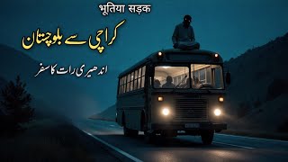 Karachi To Balochistan Highway Real Horror Story - Scary Bus Journey | Assaibi Ladki | Urdu/Hindi