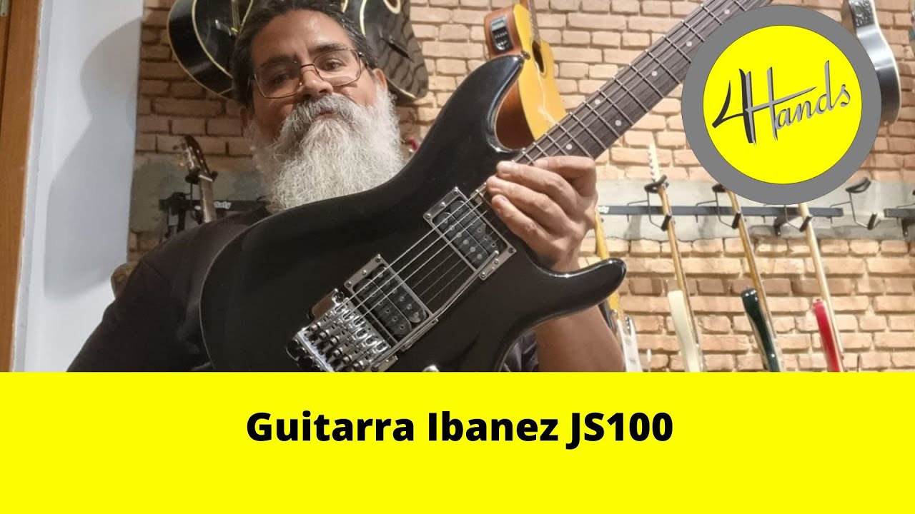 GUITARRA IBANEZ JS100 JOE SATRIANI SIGNATURE 2010 BLACK - YouTube