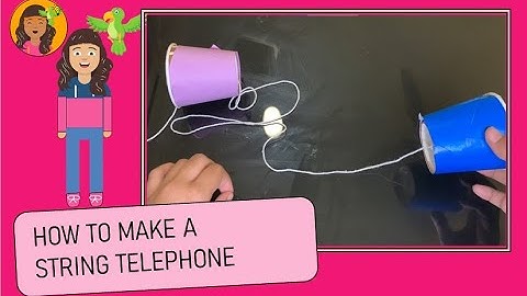 String Telephone | JUNIOR SCIENCE EXPERIMENTS
