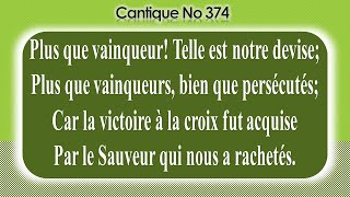 No 374-Plus Que Vainqueur Telle Est Notre Devise