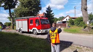 Fire Truck Almost Hits An Rally Car Wrc Rally Poland 2017