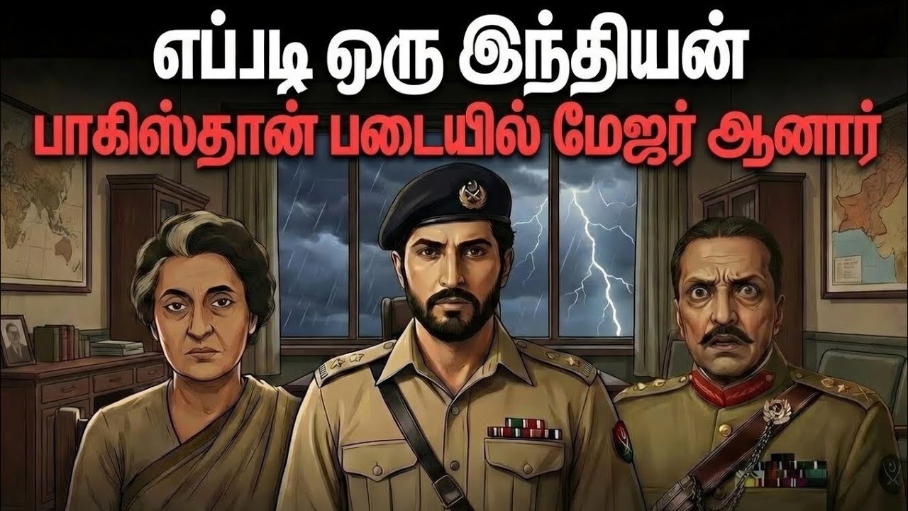 ஒரு இந்தியன் எப்படி பாகிஸ்தான் ராணுவத்தில் Major ஆனார்? | Shocking Story Tamil 