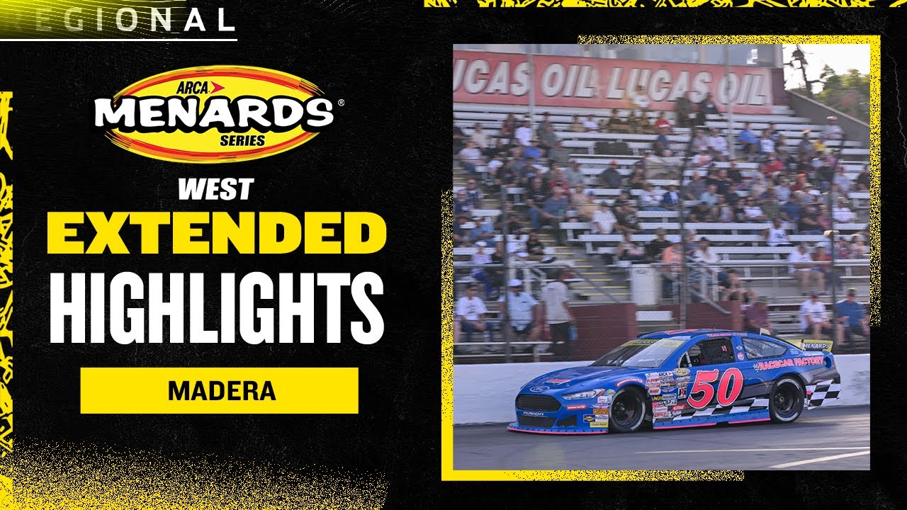 ARCA Menards Series West official highlights: Madera 150 from Madera Speedway
