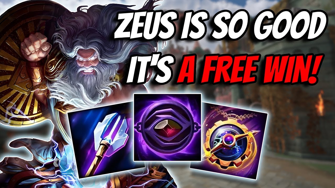 I PICKED ZEUS for a FREE WIN in SMITE 2 Joust