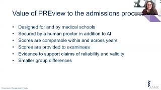 Previewing PREview™: Introduction to the AAMC Professional Readiness Exam