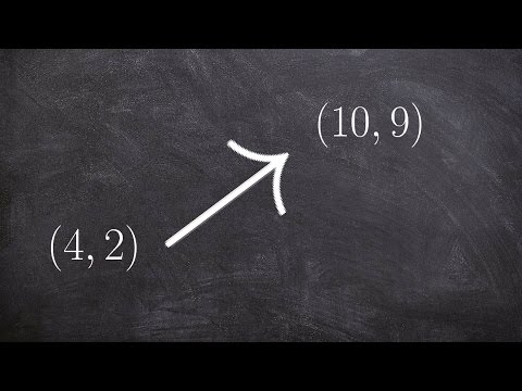 Video: How To Determine The Coordinates Of A Vector