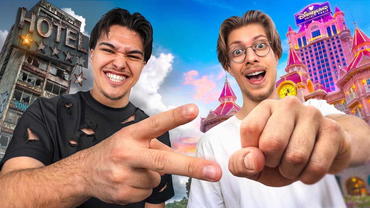 Celui Qui Perd, Dort dans un HÔTEL 1 ÉTOILE ! (ft. Stundzow)