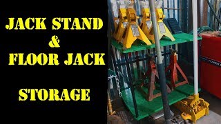 Jack Stand & Floor Jack  Storage