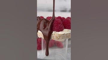 Thumbnail of Rice Cake - Easy Healthy Snack Recipe - cheese cake rice cake with raspberries