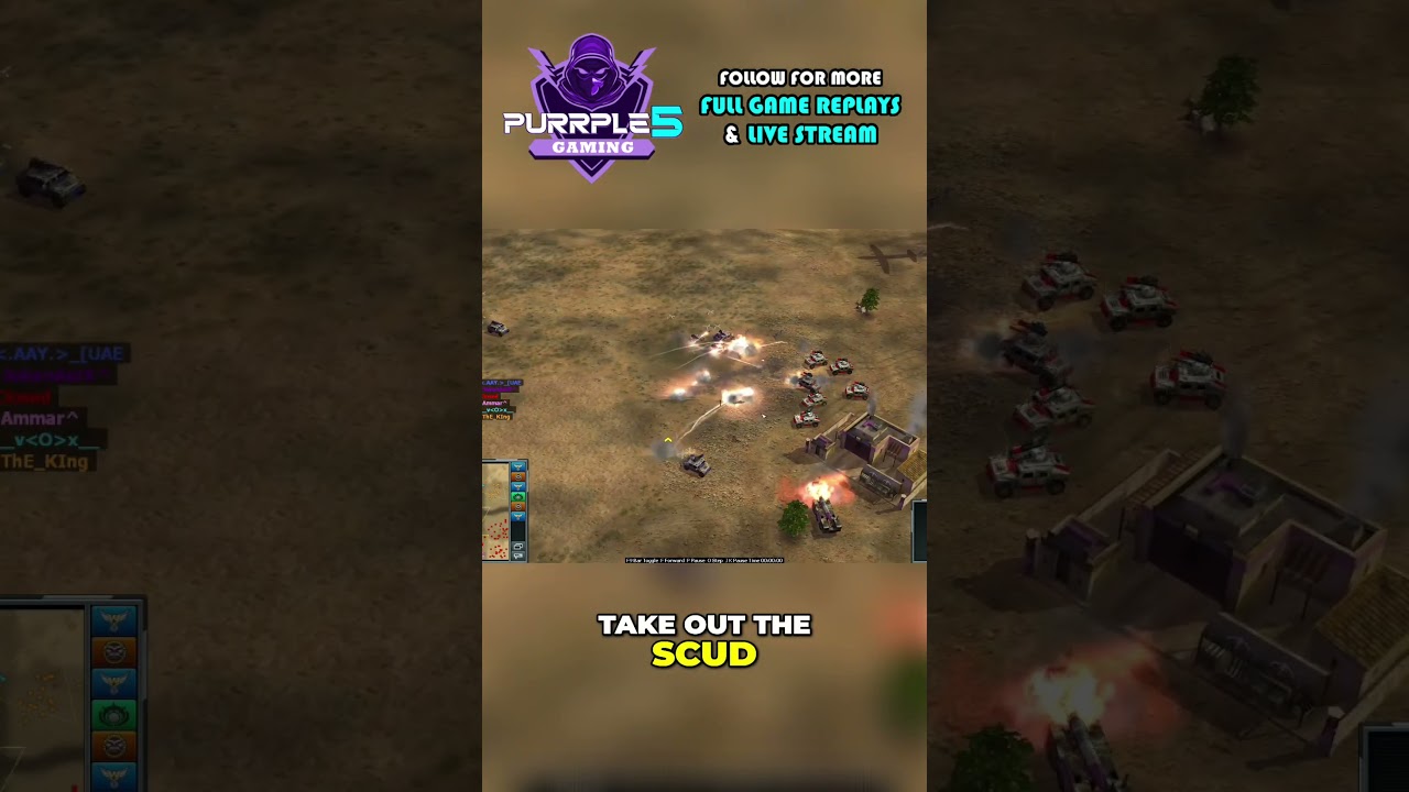 Cant Stop Ground + Air   Command & Conquer Generals Zero Hour Game Replay