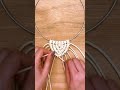 premium macrame mirror order for cmnt .#macrame #craft #handicraft #ytshorts #yt