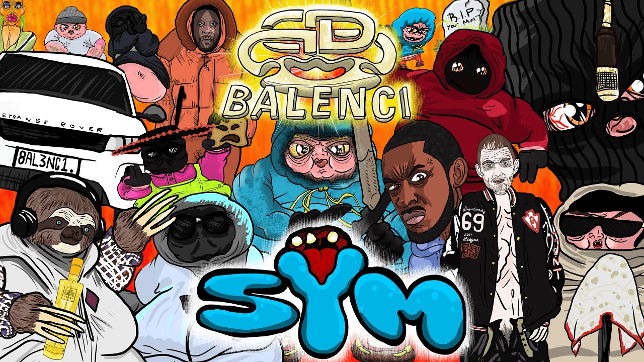 THE UNIT - BALENCI - SYM  [UK DRILL PARODY FT CHARLIE SLOTH, TIM WESTWOOD, KENNY ALLSTAR & MORE]