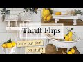 Thrift Flips • LET'S PUT FEET ON STUFF • DIY for Resale • Trash to Treasure • Pots, Pans and more