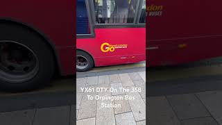 YX61 DTY On The 358 To Orpington Bus Station #fortheloveofbuses #goaheadlondon #adlenviro200