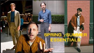 Spring / Early Summer Menswear Essentials You Need To Elevate Your Style!