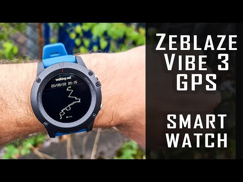 Zeblaze Vibe 3 GPS smart watch full review #262 #gemdislaguna #zeblaze