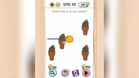 Brain Test Level 311 Which one is an icecream
