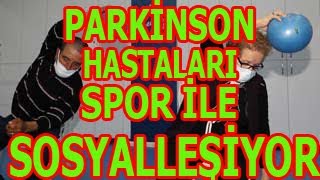 Parki̇nson Hastalari Asfi̇m Spor Yaparak Sosyalleşi̇yor.
