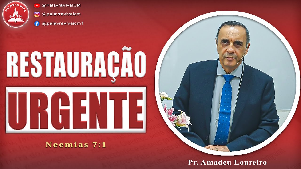 [MENSAGEM] Os 3 Muros Espirituais que Estão CAINDO (E Como Reconstruí-los) | Pr. Amadeu Loureiro