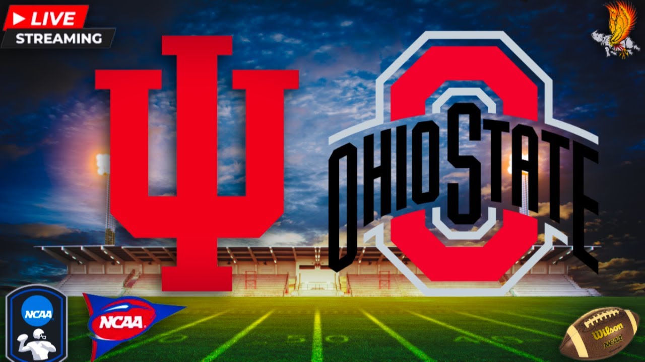 Indiana Hoosiers vs Ohio State Buckeyes: BIG TEN Championship LIVE Play ...