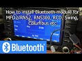 How to install Bluetooth module for MFD2/RNS2, RNS300, RCD, Swing, Columbus etc.