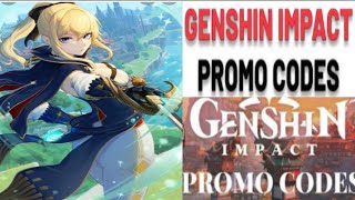 New Genshin Impact Promo codes  August 2021/New Codes Genshin Impact  Redeem Codes 2021