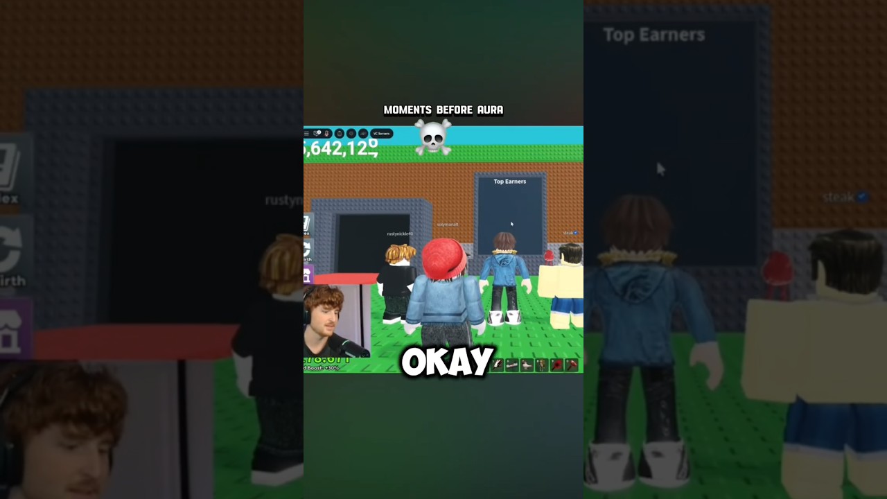 Caylus got on the leaderboard in steal a brainrot 🗿☠️