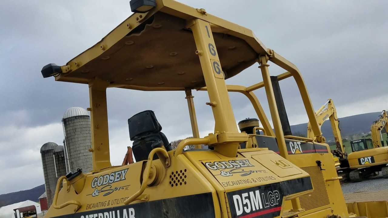 1998 Caterpillar D5M LGP Bull Dozer Crawler Tractor For Sale Inspection