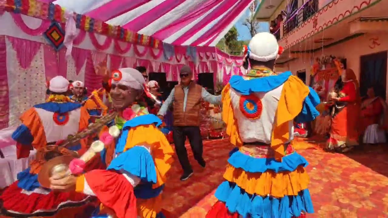 चचा की बरात मै छलिया वाला सीन || vlog 109 || vipin kalpasi ❤️ 