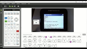 Utiliser une instruction conditionnelle dans un script Python pour la calculatrice TI-83 Premium CE
