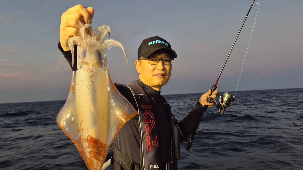 7월25일 한치 출조 요약 (진해 뉴월드피싱)