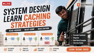 System Design: Caching Strategies Explained | Read-Aside, Read-Through, Cache Invalidation