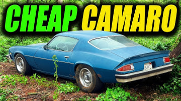 I Bought A BROKEN Camaro For $3800...Fixing it in Under 24 Hours