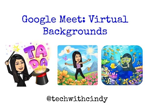Video Google Meet Virtual Backgrounds - youtube